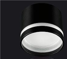 Светильник накладной iSvet GX53 GXL-101 под лампу GX53 220В IP20 Черный с полосой картинка 